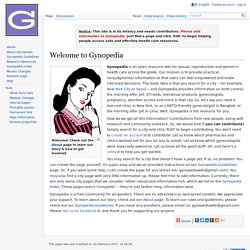Welcome to Gynopedia - Gynopedia