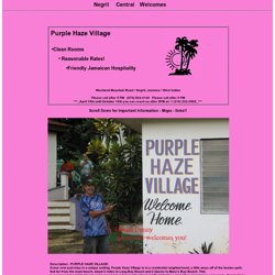 welcome to Purple Haze Village