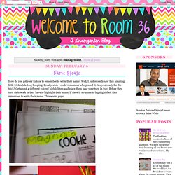 Welcome to Room 36!: management