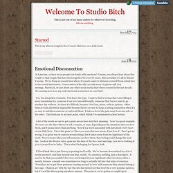 Welcome To Studio Bitch
