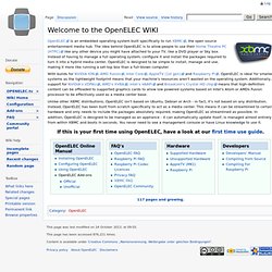 Welcome to the OpenELEC WIKI