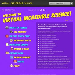 Welcome to Virtual Incredible Science!