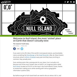 Welcome to Null Island, the most 'visited' place on Earth that doesn't actually exist