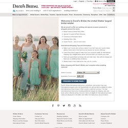 David's Bridal: Wedding Dresses, Bridesmaid Gowns, Accessories, Invitations, & Prom Dresses