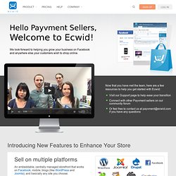 Payvment - eCommerce and Discovery on Facebook