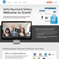 Payvment - F-commerce