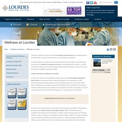 Wellness at Lourdes - Lourdes Health System
