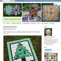 Wendy's quilts and more: Kaffe Christmas Tree
