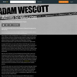 Adam S. Wescott (adamwescott