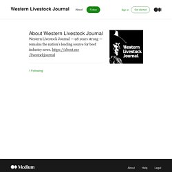 About – Western Livestock Journal