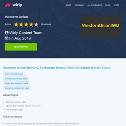 Western Union Review 2020