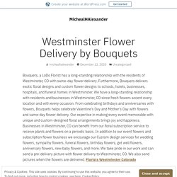 Florists Westminster Colorado