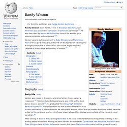 Randy Weston