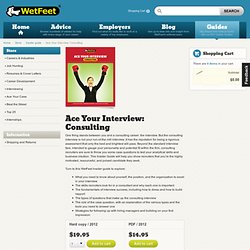 Ace Your Interview: Consulting