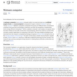 Wetware computer - Wikipedia