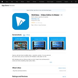 ‎WeVideo Movie & Video Editor on the App Store