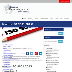 What Is ISO 9001:2015?