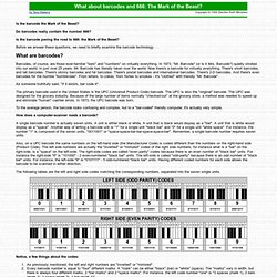 What about barcodes and 666: The Mark of the Beast?