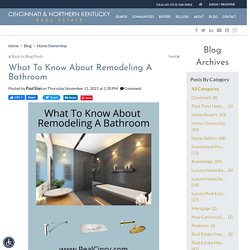Guide For Remodeling A Bathroom