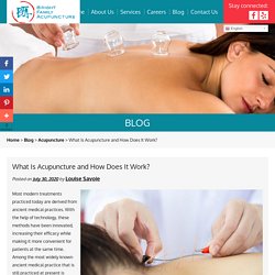 What Is Acupuncture and How Does It Work?