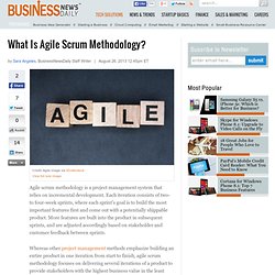 What Is Agile Scrum Methodology?