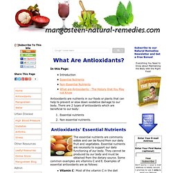 What Are Antioxidants? - Aurora
