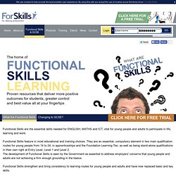 What Are Functional Skills?