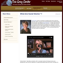 What Are Social Stories™?