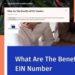 What Are The Benefits of EIN Number