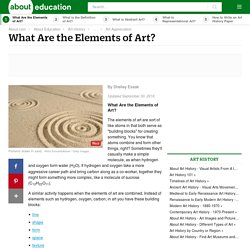 What are the Seven Elements of Art?
