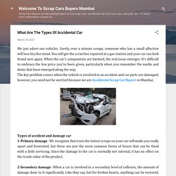 What Are The Types Of Accidental Car