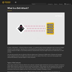 What Is a DoS Attack?