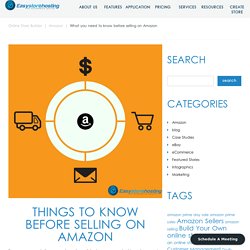 What you need to know before selling on Amazon