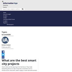 What are the best smart city projects