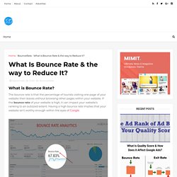 What Is Bounce Rate & the way to Reduce It? - SEO Duke