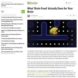 What 'Brain Food' Actually Does for Your Brain