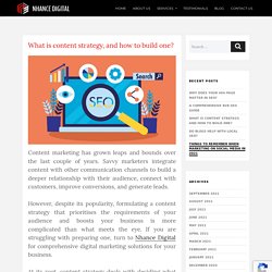 What is content strategy, and how to build one?