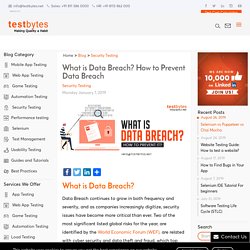 What is Data Breach? How to Prevent Data Breach