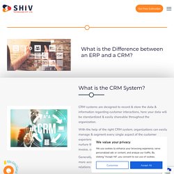 What is the Difference between an ERP and a CRM? - Blog