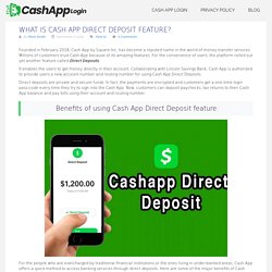What is Cash App Direct Deposit feature?