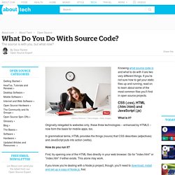 What Do You Do With Source Code?