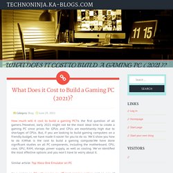 Gaming Pc Price In India