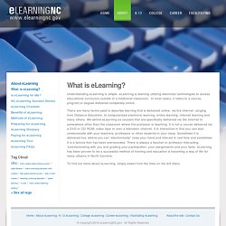 What is eLearning?