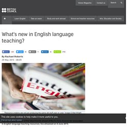 What's new in English language teaching?