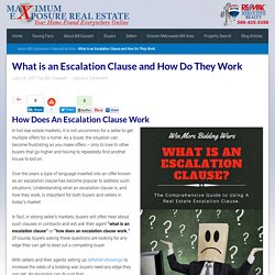 What is an Escalation Clause and How Do They Work