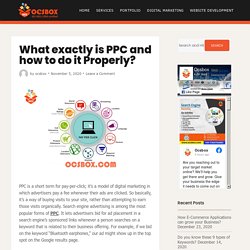 What exactly is PPC and how to do it Properly? - Ocsbox
