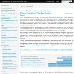 What to Expect from Your Data Cabling Expert