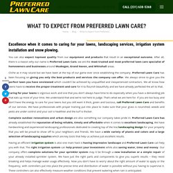 What to Expect from Preferred Lawn Care?