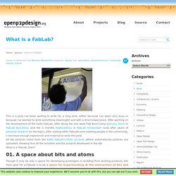 What is a FabLab?