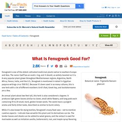What Is Fenugreek Good For? - Mercola.com